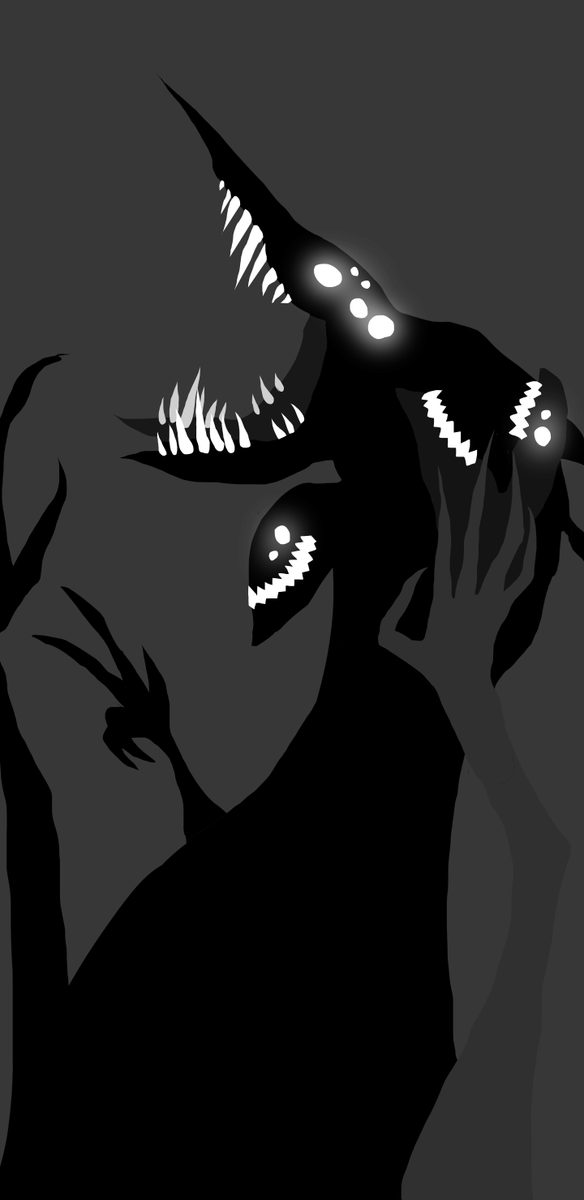 My attempt at a black and white piece, thinking I will just stick to color