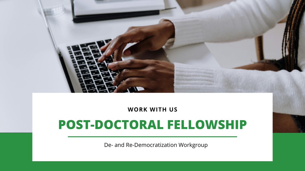 Would you like to
📌 Contribute to organizing seminars and public events;
📌 Engage in the development of research project plans;
📌 Assist institution building efforts?

💡 Apply to our open position!

Details:
👉 cutt.ly/RwUJrTvk