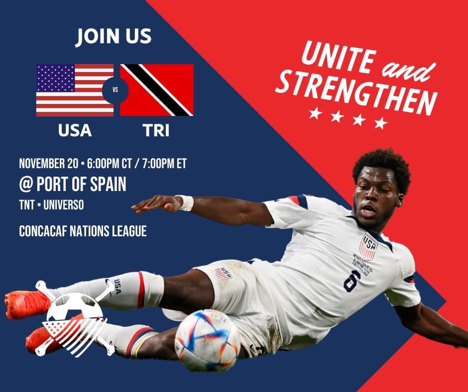 AOSimiValley's tweet photo. It’s game day!!! Let’s go USA 🇺🇸!!! No watch party today due to 4pm game start. Catch it on TNT or Universo. https://t.co/wTGR5eB14c