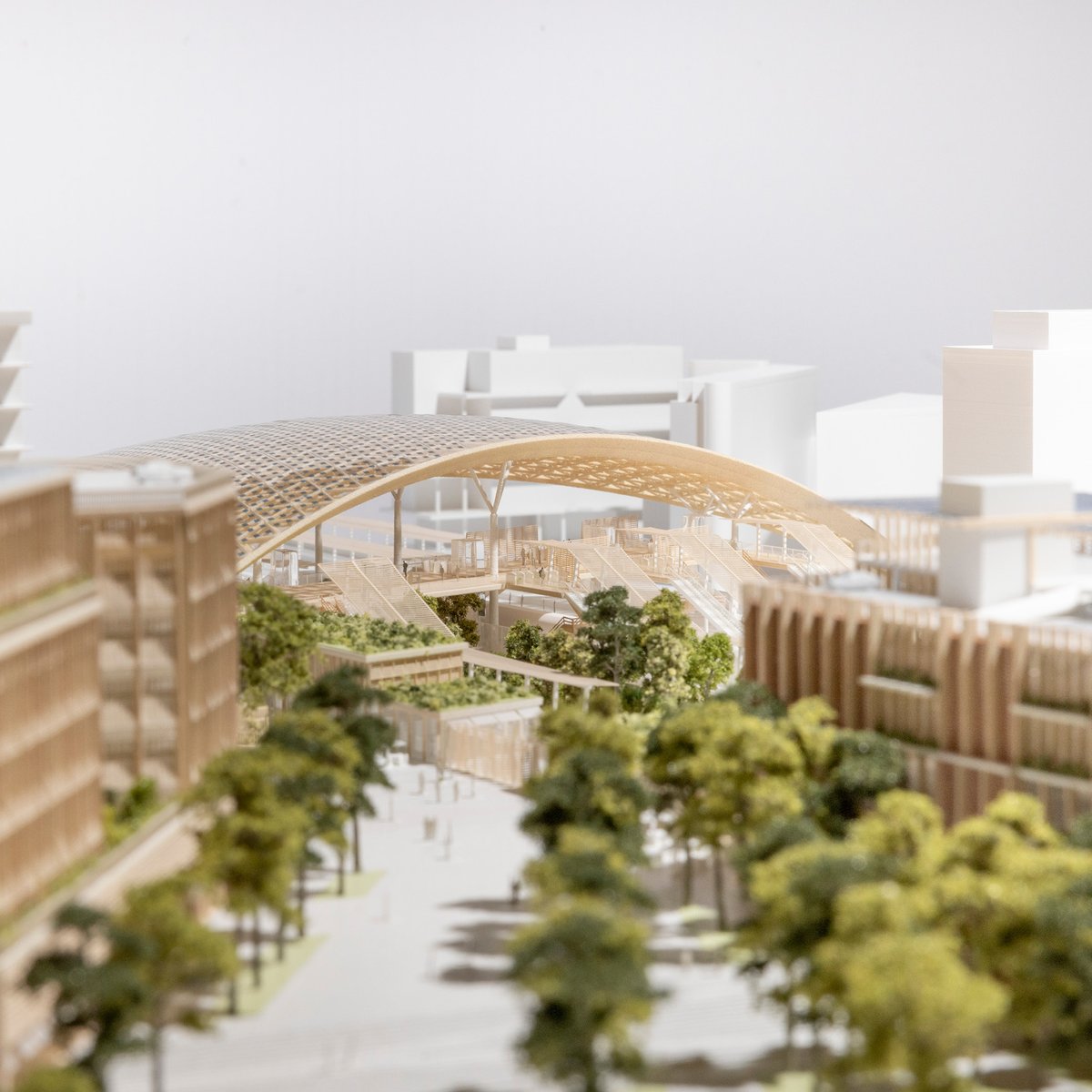 Marlene_Dolveck's tweet photo. Le projet de la toute nouvelle gare de Nice Aéroport est officiellement lancé ! Cette gare sera la première gare « bioclimatique » d’Europe, totalement adaptée aux enjeux environnementaux de la Côte d’Azur (notamment inondation, vent et chaleur). https://t.co/ERPCVo7EAz