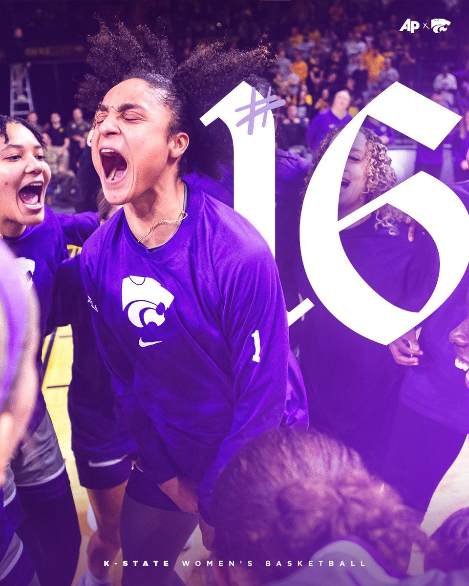 In the rankings 

#KStateWBB