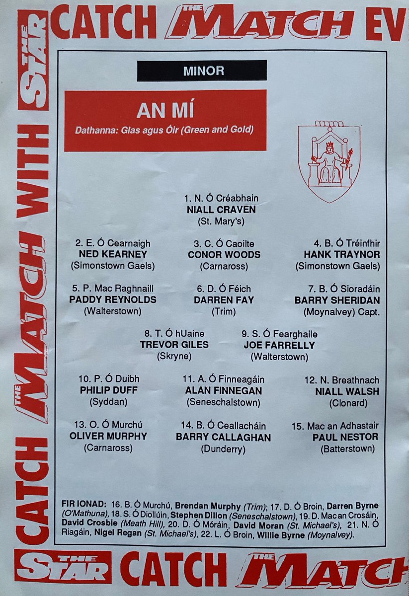 GAA Programmes tweet media