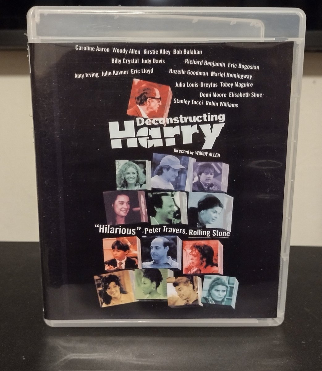 WoodyAllenFan's tweet photo. Now watching...
#deconstructingharry #woodyallen #physicalmedia #physicalmediacollector #film https://t.co/dFwNl15wWz
