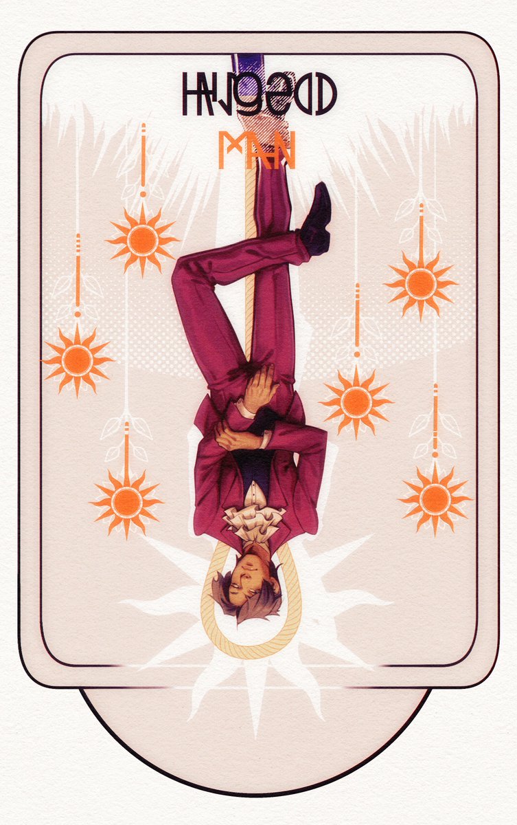 we're so back baby 

making myself some tarot themed keychains mayhaps

#AceAttorney