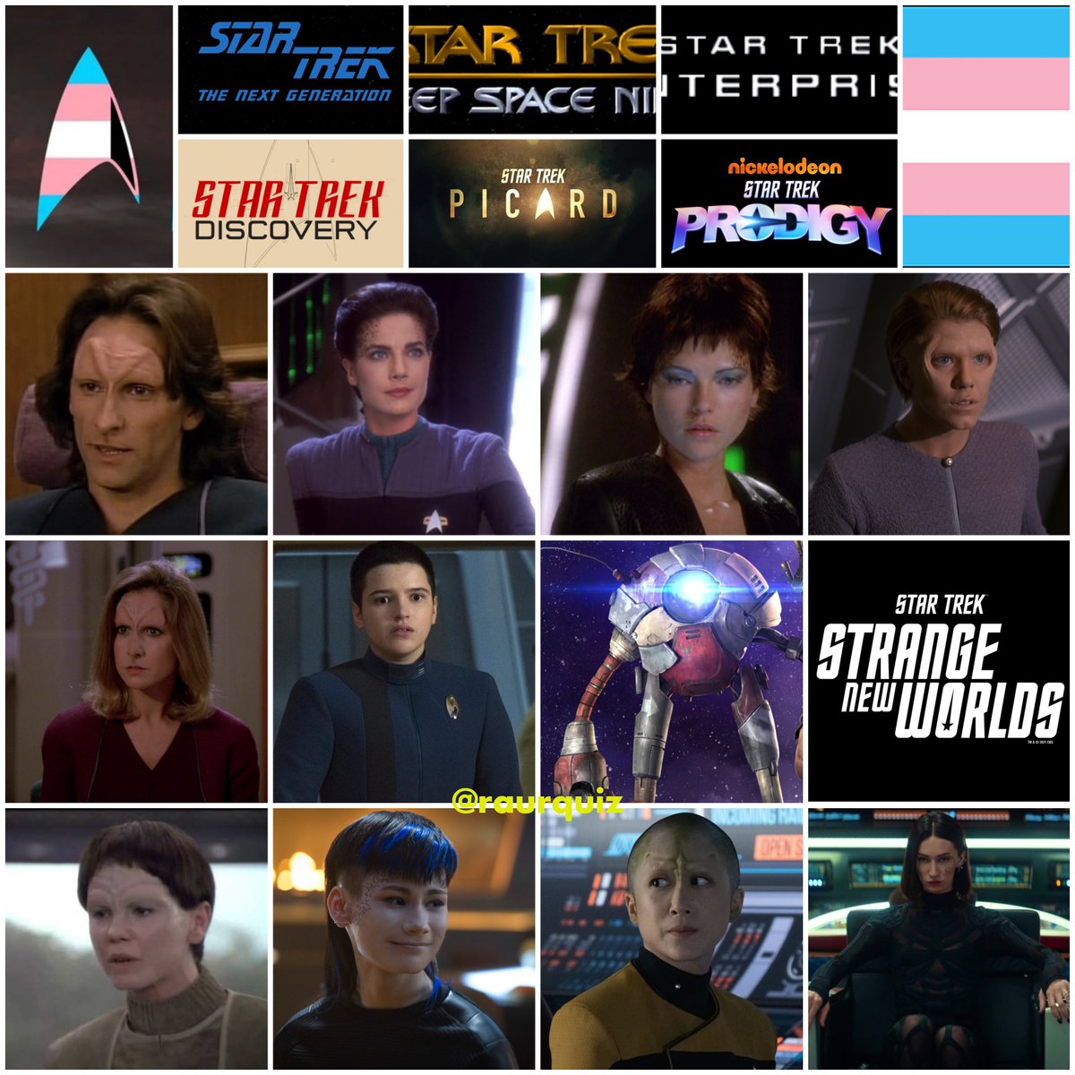 raurquiz's tweet photo. #transdayofremembrance #startrek #thenextgeneration #theoutcast #soren #odan #deepspacenine #dax #ezridax #enterprise #cogenitor #StarTrekDiscovery #adiratal #graytal #strangenewwords #DrAspen #CaptainAngel #startrekpicard #kovarinesmar #startrekprodigy #zero #startrek57 https://t.co/j61EljzWok