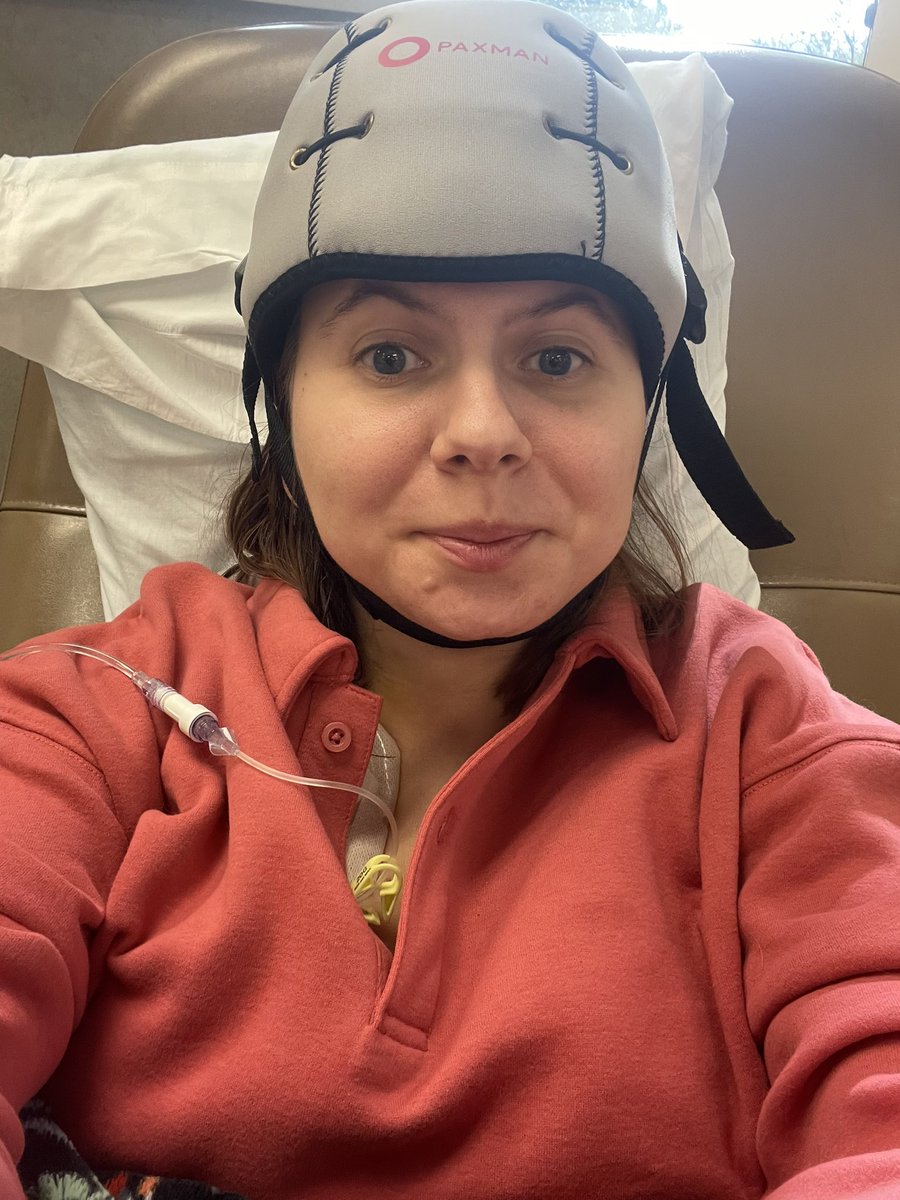 I was recently diagnosed with breast cancer and today is day one of chemo. Here’s to getting better and cool new hats!