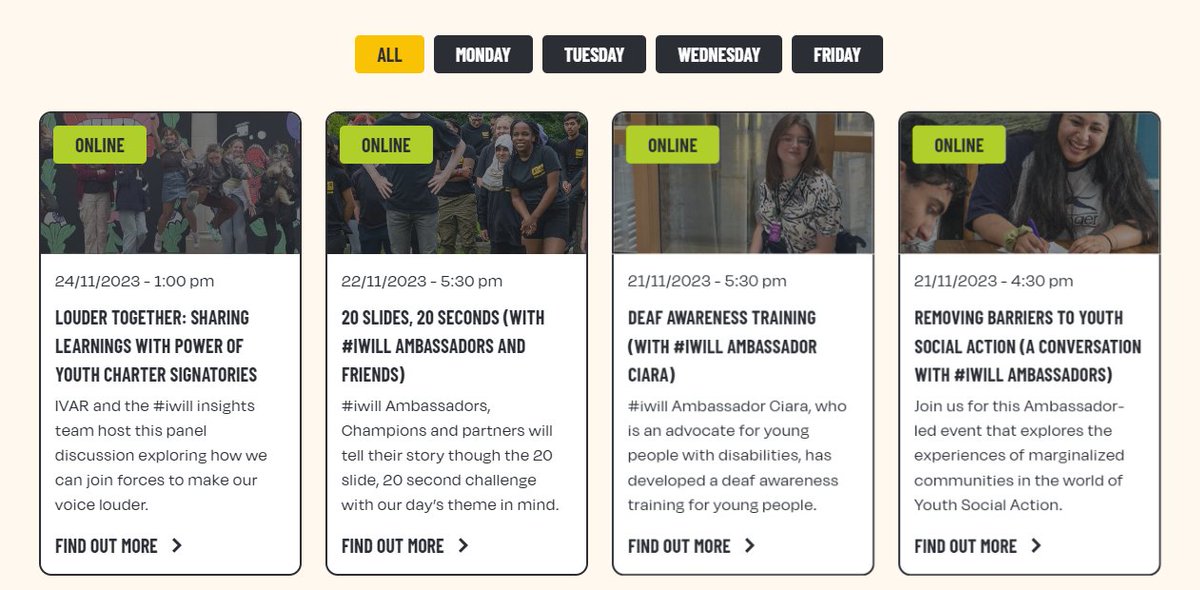 Amazing opportunities this #IWill week to support youth social action. Check out presentations &amp; training available in the coming days 👇

iwill.org.uk/iwill-week-eve…

@iwill_movement <a href="/mcsuk/">Marine Conservation Society</a> <a href="/IWillScotland/">#IWill Scotland</a>