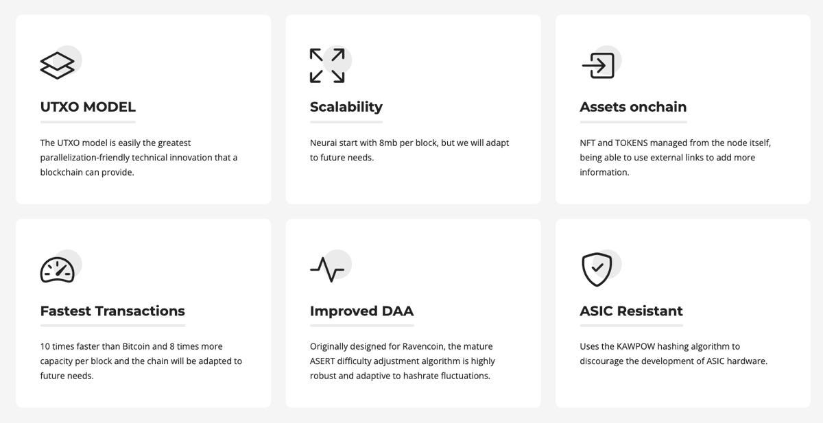 Altcoinist's tweet photo. Altcoinist #ALPHA Pick: $XNA @neuraiproject -
Decentralizing Connectivity: Triad of DLT+ IoT & #AI

@elonmusk : "A.I. will hit people like an asteroid."
16/April/2023

👽 One day later, the $XNA genesis occured.
17/April/2023

➡️ PoW ( BTC philosophy x RVN strength)
➡️ Fair-Launch 
➡️ Hedge against MEGA-corporations

👽 Decentralizing connectivity

➕ Recent technological advancements have led to widespread digital interconnectivity, with billions of devices like computers, phones, vehicles, and home appliances connected to the Internet.

➕ This connectivity has improved various life aspects but resulted in service centralization among a few companies. (e.g Microsoft, Apple)

➕ A solution is proposed using cryptographic tools based on Satoshi's Bitcoin concept, enhanced by Ravencoin developers.

➕ These tools aim to enable decentralized connectivity for Internet of Things (IoT) devices, free from centralized control and vulnerabilities.

➕ The goal is to prevent service centralization and create a universally accessible, personal, and global ecosystem.

Neurai's Vision

🧠 Neurai is designed to harness the synergies of blockchain, Internet of Things (IoT), and Artificial Intelligence (AI), aiming to revolutionize data integrity, traceability, and decision-making processes.

🧠 The project leverages blockchain for secure, transparent transactions, IoT for real-time data collection, and AI for intelligent data processing and decision-making.

🧠 Neurai's unique approach includes the use of unique identifiers for trust among devices, an internal messaging system for secure information transmission, and assets for real-world goods traceability.

Tokenomics and Distribution Strategy

$XNA token design inspired by BTC and RVN
➡️ $0,0021 token price
➡️ Fair-launched
➡️ $20M Market cap
➡️ Circulating supply: 9,6M
➡️ Maximum supply: 21M

🔍 Neurai adopts a unique micro-halving approach for coin distribution, starting with 50,000 coins and reducing the reward by 5% every 14,400 blocks (approximately every 10 days). ( $KAS has an aggressive emission schedule  as well that shares some similarities with $XNA )

🔍 This ASIC-resistant and GPU-friendly method aims to balance the initial availability of coins with long-term sustainability, addressing potential market volatility and ensuring network security.

🔍 The project's tokenomics are designed to support its expansive vision, with a focus on creating a sustainable ecosystem.

Neurai's Ecosystem and Applications

➡️ IoT Integration: Neurai's blockchain interacts with IoT devices, enabling applications like device authentication, data ownership, automatic payments, and supply chain tracking.

➡️ AI Synergy: The integration of AI allows for advanced data analysis and decision-making, enhancing the capabilities of IoT devices within the Neurai ecosystem.

➡️ Real-World Impact: Potential use cases span various sectors, including smart agriculture, automated logistics, and intelligent asset management.

Technical Innovations and Future Prospects

✅ Decentralized System: Neurai's blockchain is based on an enhanced version of Bitcoin and Ravencoin code, promoting decentralization and resistance to centralized control.

✅ Advanced IoT Connectivity: The platform offers unique and mesh connectivity options for IoT devices, ensuring secure and efficient data transfer.

✅ AI Integration: Neurai's focus on AI for microcontrollers opens up possibilities for intelligent, autonomous device operations and data processing.

✅ Enhanced Blockchain Features: Incorporates ASIC-resistant PoW, dynamic block rewards, and integrated assets for unique identifier services.

✅ Scalability and Efficiency: The blockchain's design, including a 1-minute block time and an 8 MB block size, is tailored for scalability and efficient transaction processing.

✅ Future-Proofing with AI: Continuous advancements in AI within Neurai's framework are set to keep it at the forefront of technological evolution.

@altcoinist Verdict

Betting on Neurai ( $XNA ) could be a bullish move due to the innovative intersection of blockchain, IoT, and AI, offering a decentralized, P2P alternative to connect compared to the current centralized digital ecosystem dominated by mega-corporations. 

This positions $XNA as a potential hedge against the control, deplatforming, and vulnerabilities associated with these large entities, tapping into the exponentially growing demand for more secure, private, and user-controlled digital human experiences.

Tip: Study the decentralization of AI and why it's important, and check the liquidity inflow into $TAO
