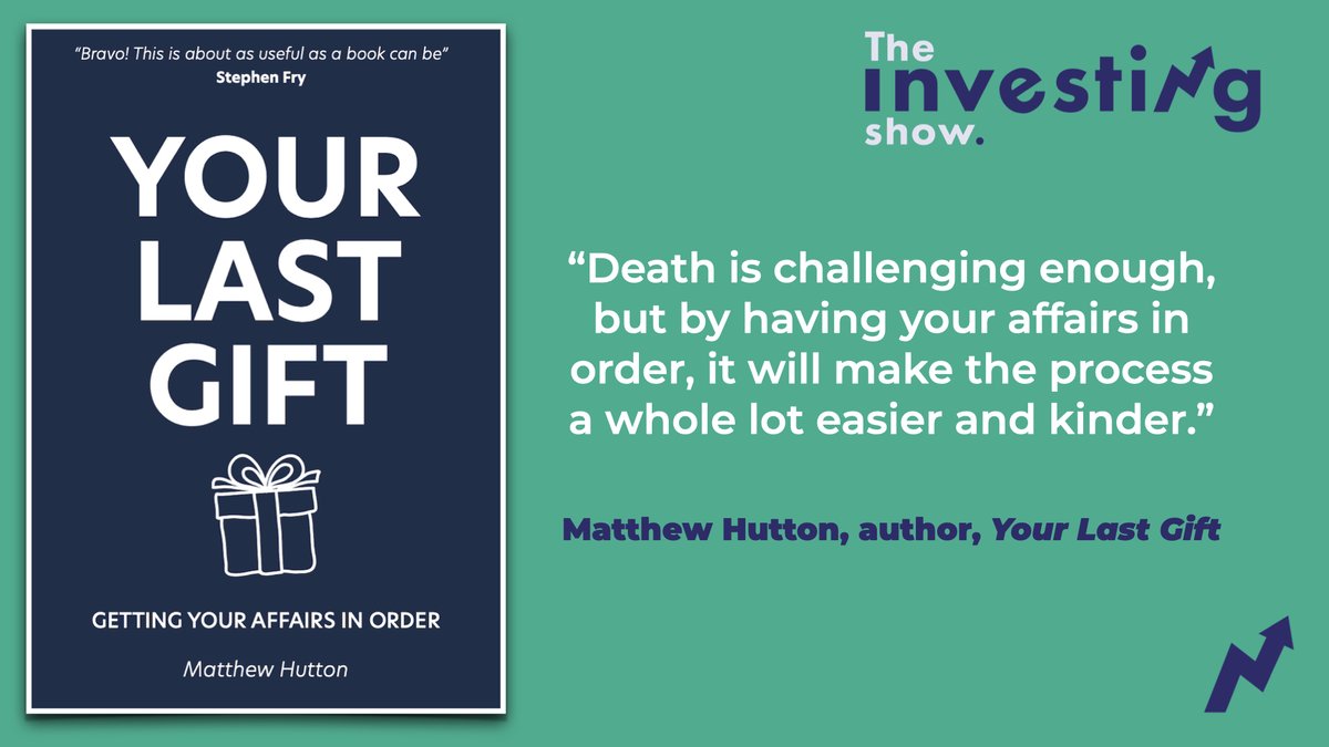 Robin Powell (@robinjpowell) on Twitter photo When you die, it’s bound to leave your loved ones feeling sad and bereft.
But there’s one thing we can all do NOW to help relieve the burden.
<a href="/yourlastgiftbk/">Matthew Hutton</a> <a href="/AbrahamOnMoney/">Abraham Okusanya</a> #Grief #FinancialPlanning ow.ly/ilz450Q9wIZ When you die, it’s bound to leave your loved ones feeling sad and bereft.
But there’s one thing we can all do NOW to help relieve the burden.
<a href="/yourlastgiftbk/">Matthew Hutton</a> <a href="/AbrahamOnMoney/">Abraham Okusanya</a> #Grief #FinancialPlanning ow.ly/ilz450Q9wIZ