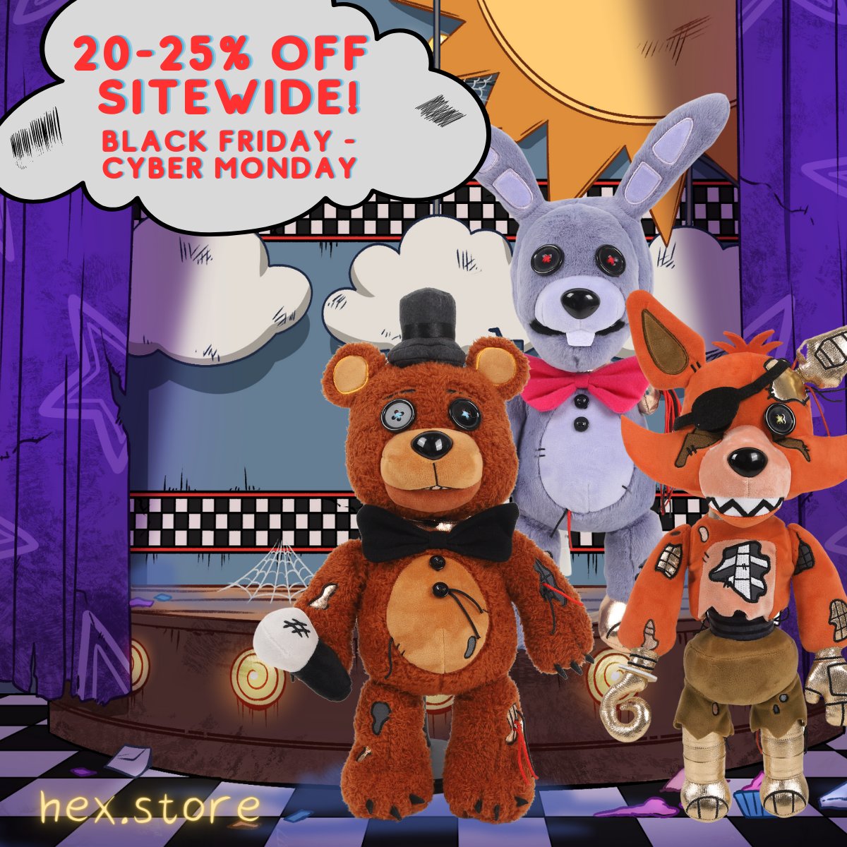 Freddy Plush – HEX SHOP