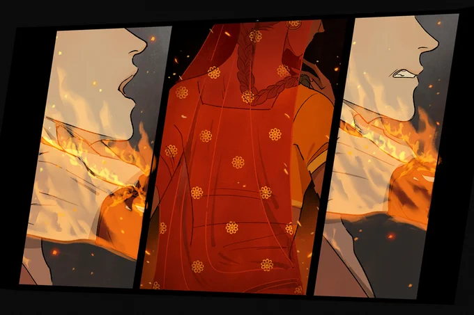 Flooded by painful memories in today's Novae page ( Strangling) novaecomic.com #hiveworks