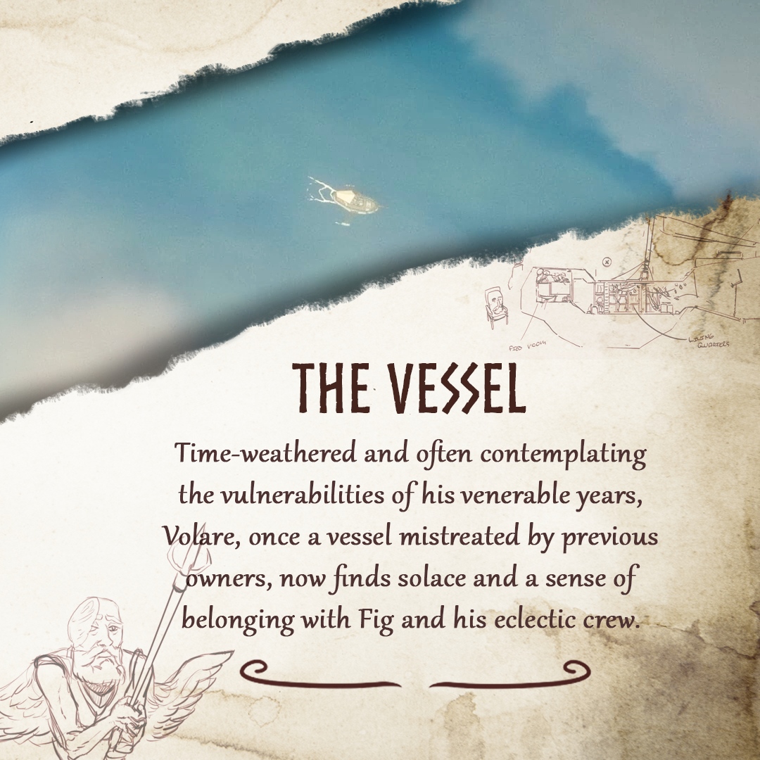 Hitcents's tweet image. Hop aboard the Volare ✨
On this vessel players will find companionship in a diverse crew of forgotlings, each bearing their own histories and intricacies. Notably, the ship itself is a sentient forgotling named Volare.
#forgotlings #indiegames #gamedevelopement