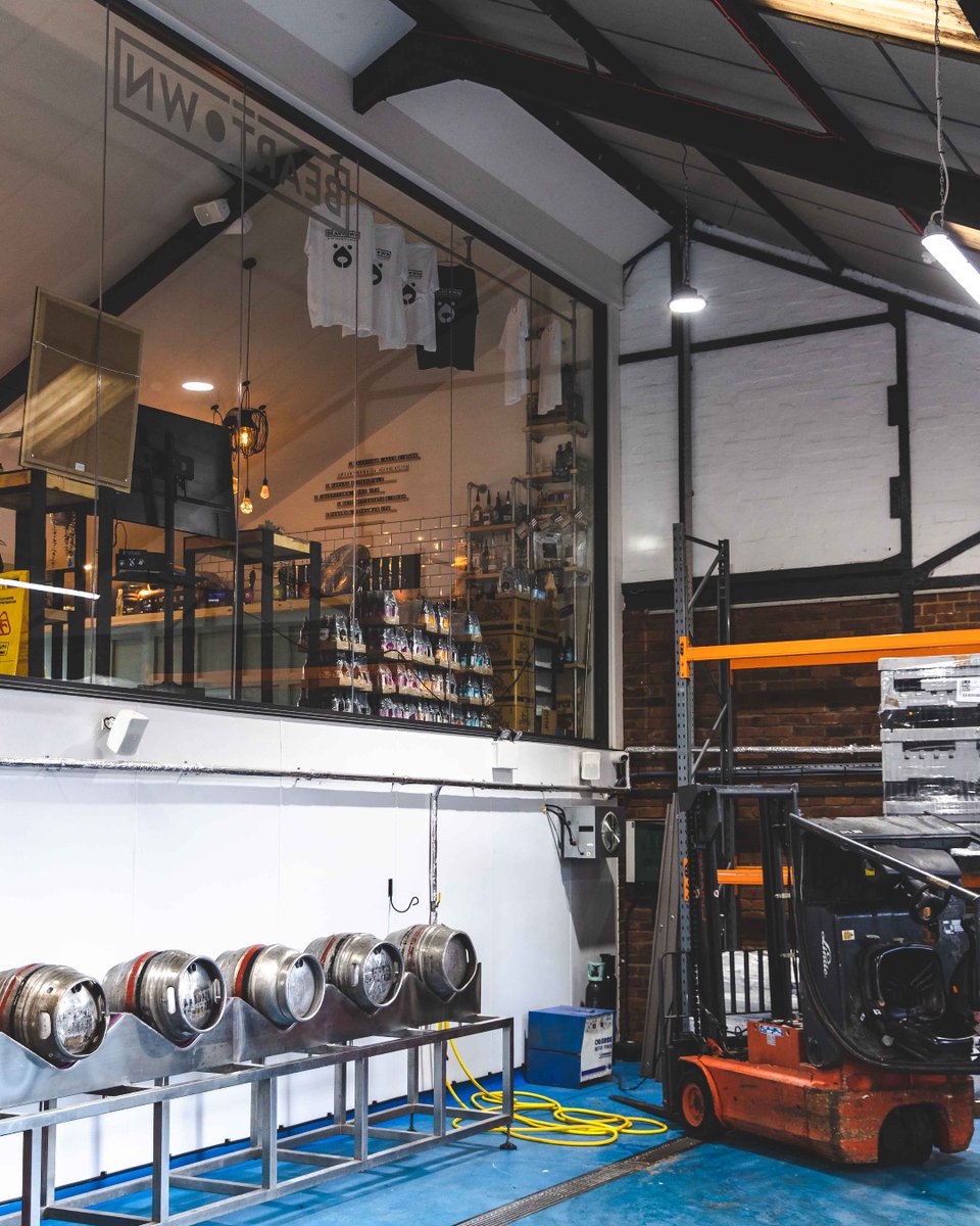 Step inside the taproom for an exclusive look at our floor-to-ceiling window, offering an ever-changing view of the craft beer brewery. It's time to sit back, relax, and enjoy the sights of Beartown Brewery!