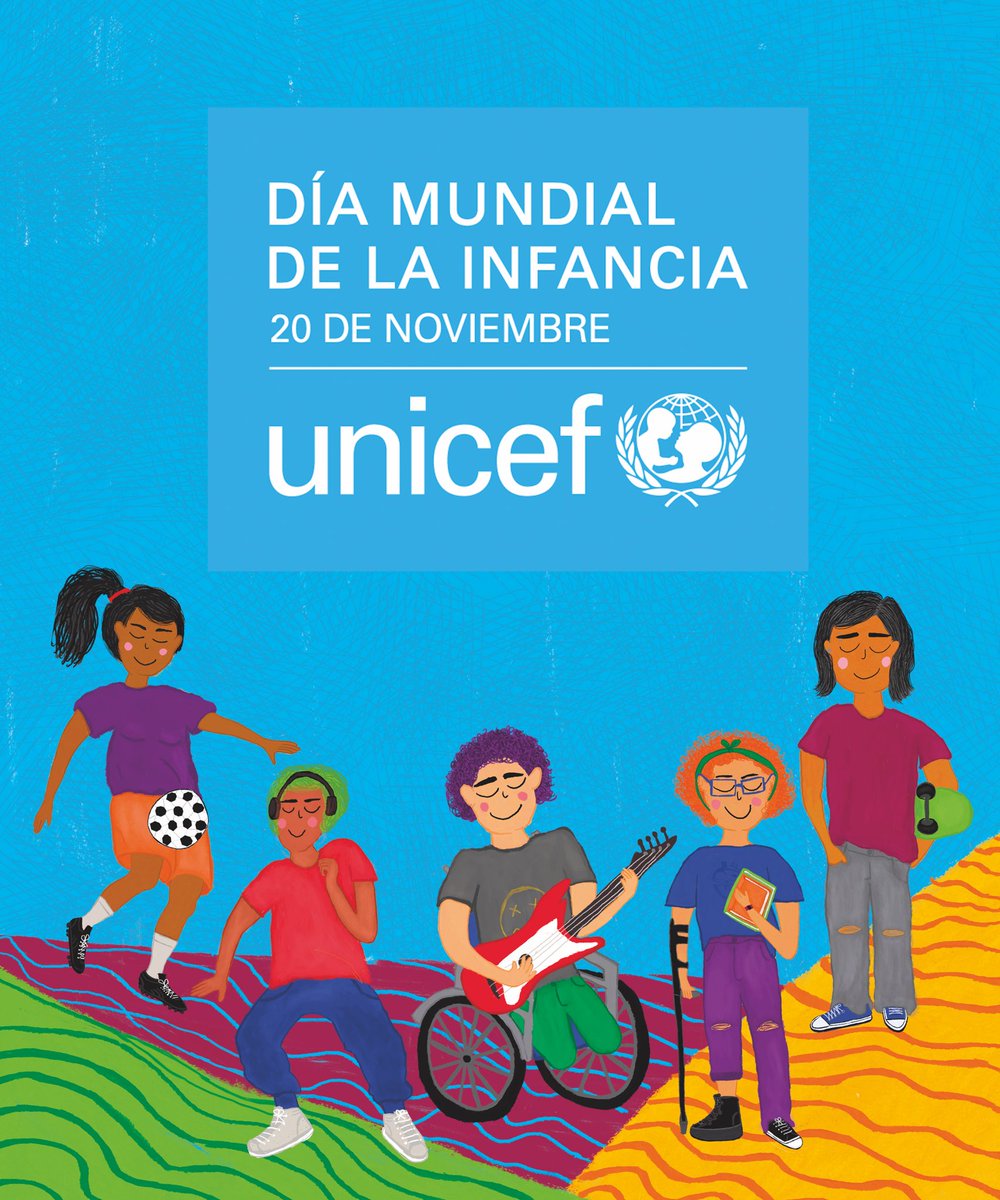 ¡Hoy es el #DíaMundialDeLaInfancia! 🙌🏼👧🏻👦🏽

En este día realzamos dos hitos importantes: la adopción de la Declaración Universal de los Derechos del Niño (1959) y la aprobación de la Convención sobre los Derechos del Niño (1989).  

🎨 Cyndi Altamirano
