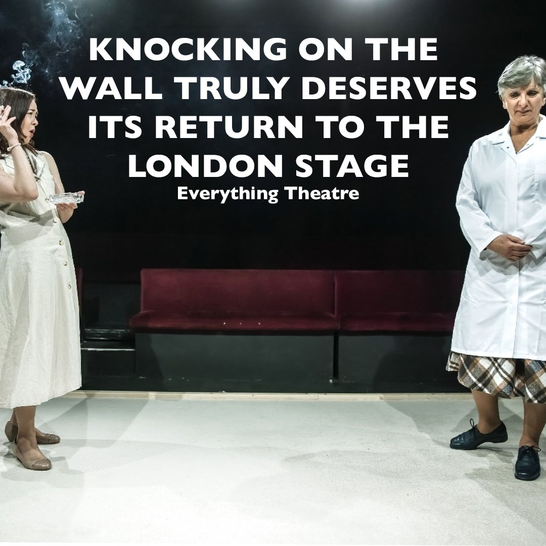 We're down to our last 6 tickets for KNOCKING ON THE WALL's 'Theatre-for-All' night with £10 tickets on Tuesday so get yours quickly!

finboroughtheatre.co.uk/production/kno…