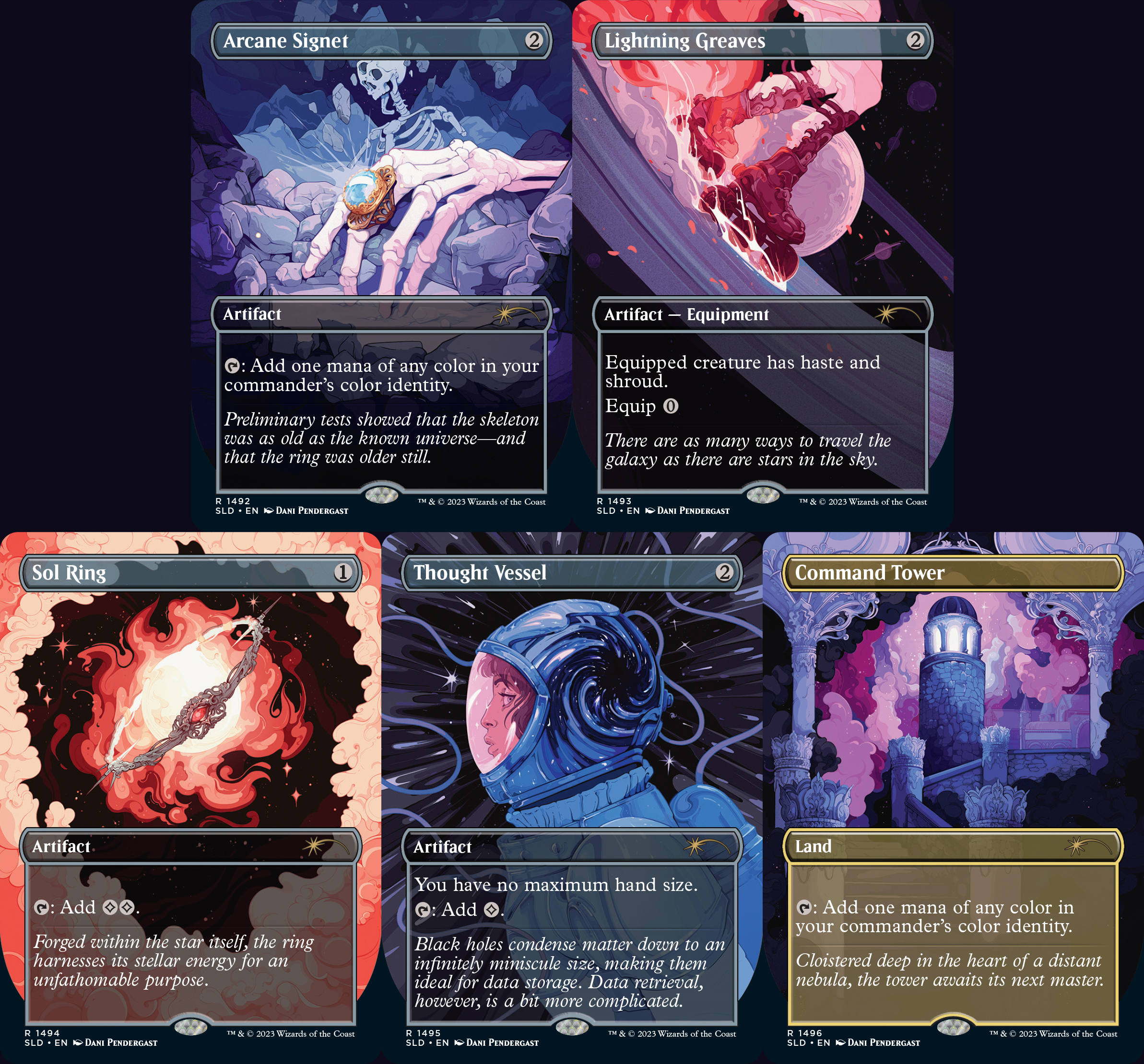 mtg FF14 統率の塔 太陽の指輪 秘儀の印鑑 日本語 サージfoil
