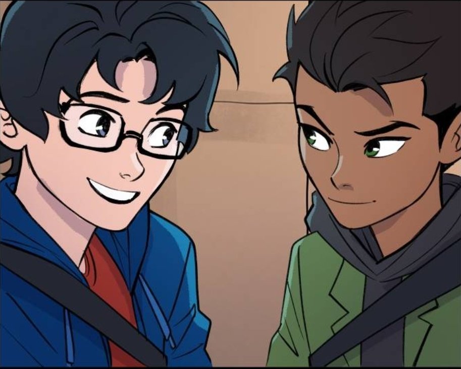 I still can't believe that they got to be together in webtoon 😭