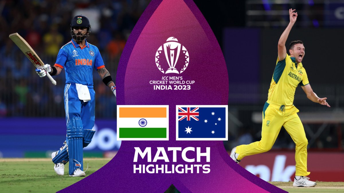 India vs Australia ICC World Cup 2023 Final highlight : shorturl.at/fgwQ7

#INDvsAUSfinal #Canadians #INDvAUS #IndiaVsAustralia #Coldplay #Warner #Rahul #JeremyHunt #Intifada #DAZN #viral #FIFAWorldCup #chaina #Canada #Gaza #BidenHarris2024 #TelAviv #ElonMuskSpaceX #Elon