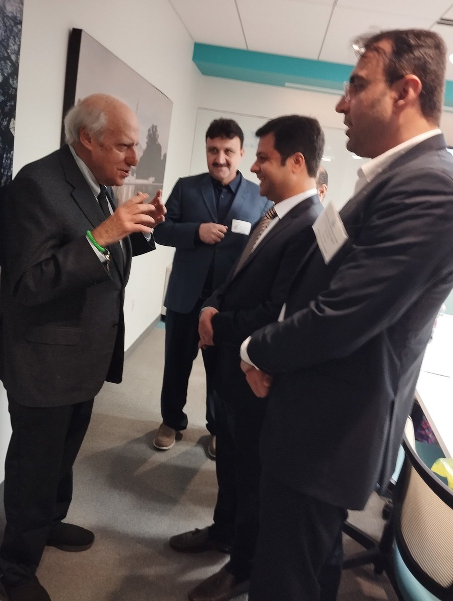 WASIMGOHAR's tweet photo. We had an enlightening meeting with former US Secretary of Agriculture, Mr. Daniel Glickman! He served as Secretary (Minister) for Agriculture in Clinton's Administration from 1996 to 2001. https://t.co/f406uMH5wS
