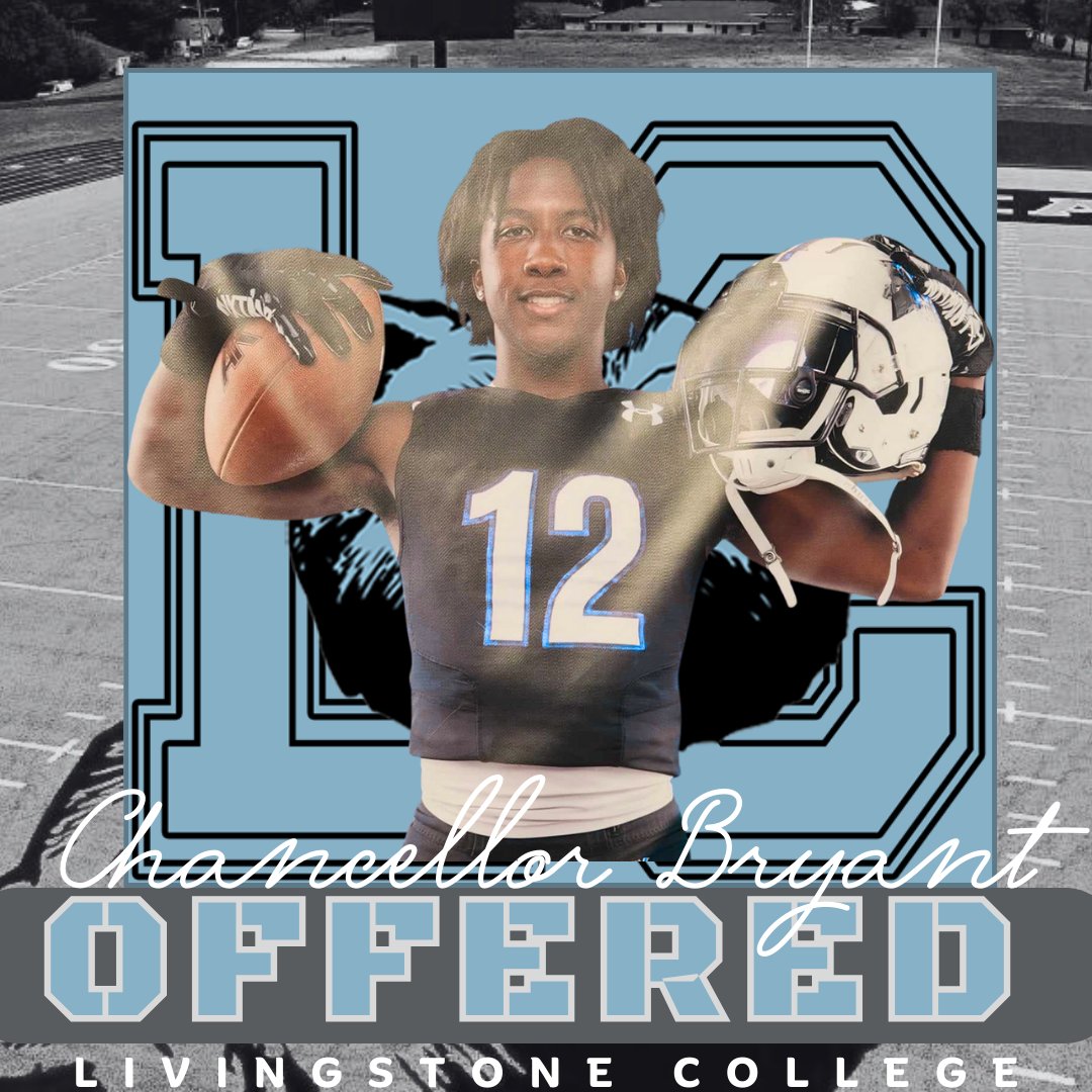 Tis the season 2 be thankful 4 the many blessings we've received over the years. Today I am Blessed &amp; Thankful to have received my 1st Collegiate Football offer from Livingstone College. This feeling is indescribable. @13otispowell <a href="/lcbluebears/">Livingstone College Athletics</a> <a href="/CoachWTrenchMob/">Coach Dr. Mark A. Williams Jr. 🤘🏾</a> <a href="/AKHS_Football/">Ardrey Kell Football</a>