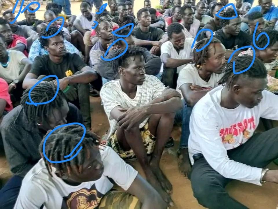 DanielGarang9's tweet photo. Please,
If you are a raster or have dreadlocks, take care.

The new inspector general doesn't negotiate.

Most of the 70 suspected criminals he arrested on Sunday in Gumbo-Juba are roasters. 

So, Koc aguec.✍️ https://t.co/n3z2qtYCHB