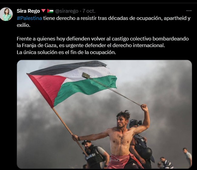 ADL on X: "Shame on Spanish PM Pedro @sanchezcastejon for appointing  @sirarego as a minister in his government. Sira Rego glorified the October  7 massacre of babies, children, and the elderly in