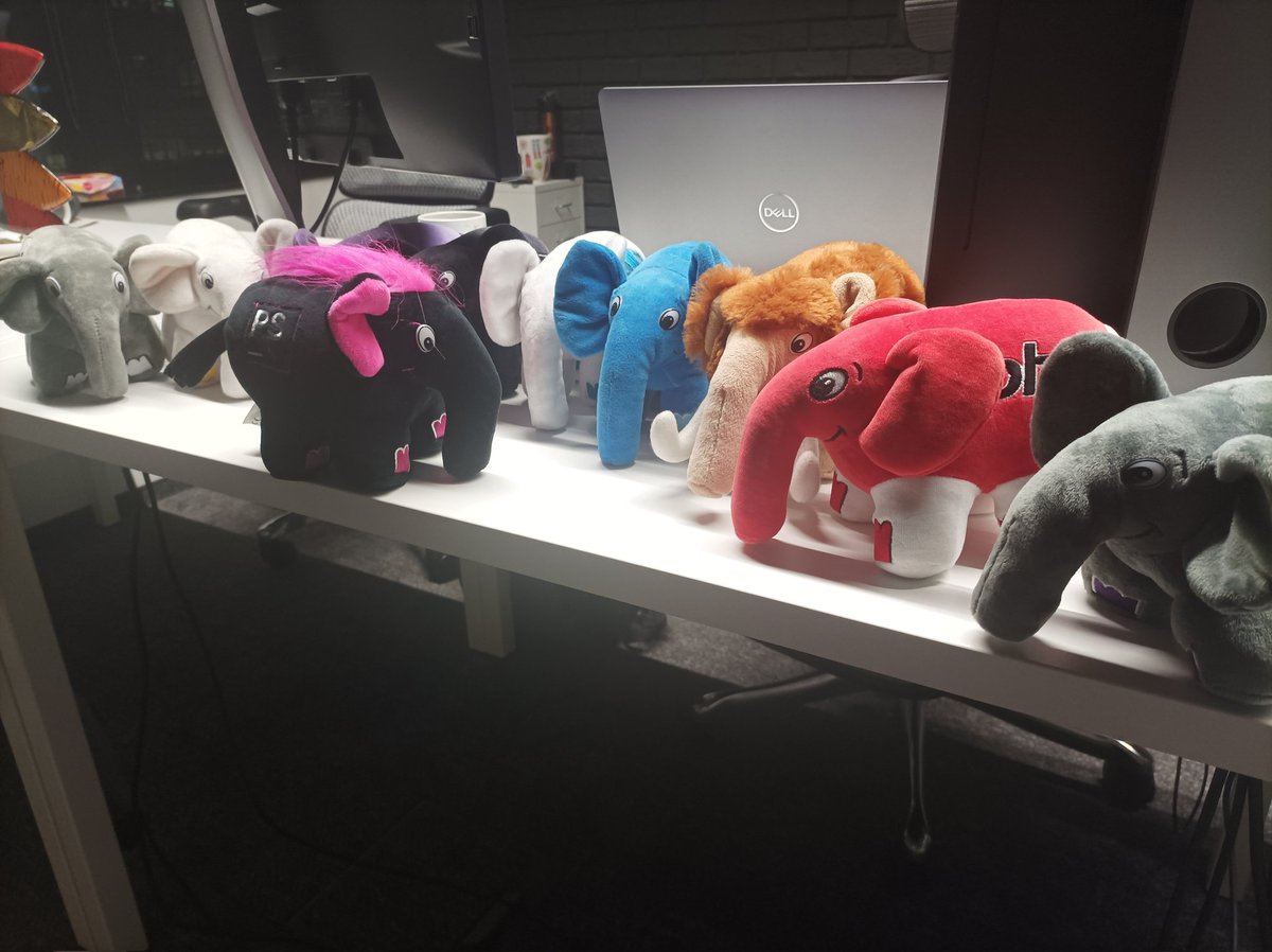Look how happy the herd is to finally welcome the one and only <a href="/phpstorm/">PhpStorm, a JetBrains IDE</a> elephant! Thanks a lot <a href="/pronskiy/">Roman Pronskiy</a> (and <a href="/PHPConPoland/">PHPCon Poland</a> for meeting point :)