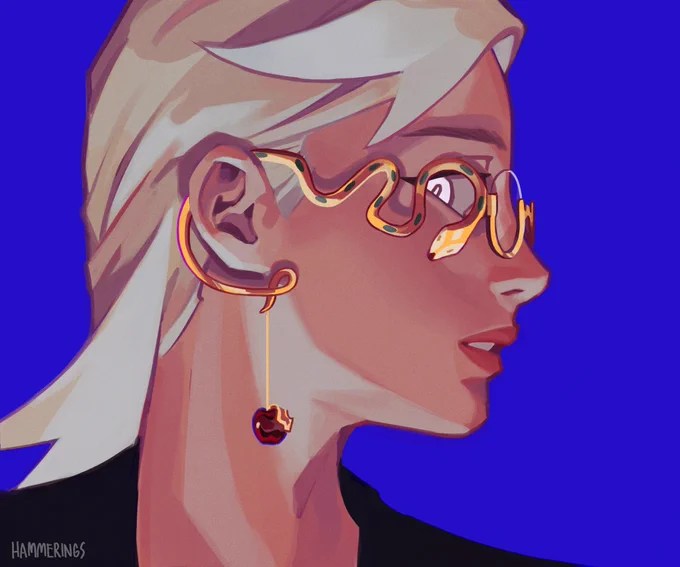 QRT with your blue art  
