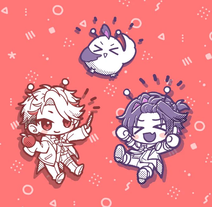 ちまこいの気に入ったので星人セラフくんも描いた! 