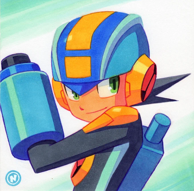 QRT with your blue art 