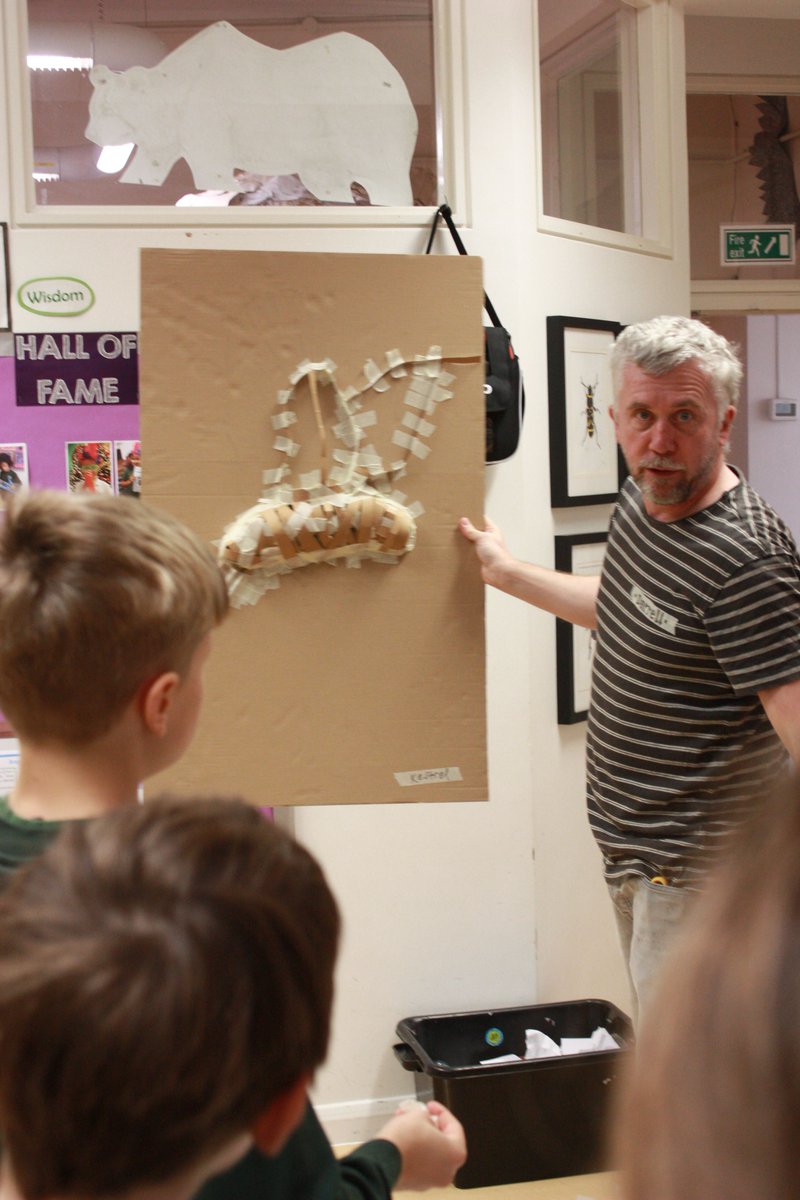 BuryCEPrimary's tweet photo. Today, Buzzards have been busy working hard with artist, Darrell Wakelam creating the initial layers for our new class name sculptures. Tomorrow, the rest of the school will be working with Darrell to complete the works. https://t.co/C6FIfrqm2B