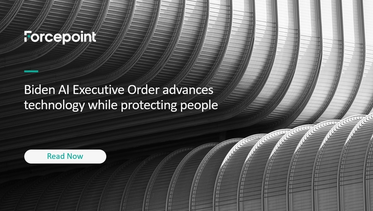 ForcepointSec's tweet photo. ICYMI: President Biden issued a landmark executive order on safe, secure, and trustworthy artificial intelligence, establishing new standards for AI and protecting Americans’ privacy. Read it here: https://t.co/lp2ECE3KID
#Forcepoint #Artificalintelligence #AI #Cyber https://t.co/eIdWwjA55o