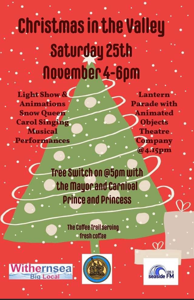 SeasideFM 103.5, 104.4 & 105.3 (@seaside1053) on Twitter photo Great FESTIVE TIP from <a href="/seaside1053/">SeasideFM 103.5, 104.4 & 105.3</a> - illuminations and an informal lantern parade by <a href="/animatedobjects/">Animated Objects</a> in #Withernsea on Saturday 4-6pm as part of Christmas in The Valley <a href="/WithernseaTC/">WithernseaTownCouncil</a>
Look out for lanterns, video projections and the giant illuminated Snow Queen Great FESTIVE TIP from <a href="/seaside1053/">SeasideFM 103.5, 104.4 & 105.3</a> - illuminations and an informal lantern parade by <a href="/animatedobjects/">Animated Objects</a> in #Withernsea on Saturday 4-6pm as part of Christmas in The Valley <a href="/WithernseaTC/">WithernseaTownCouncil</a>
Look out for lanterns, video projections and the giant illuminated Snow Queen