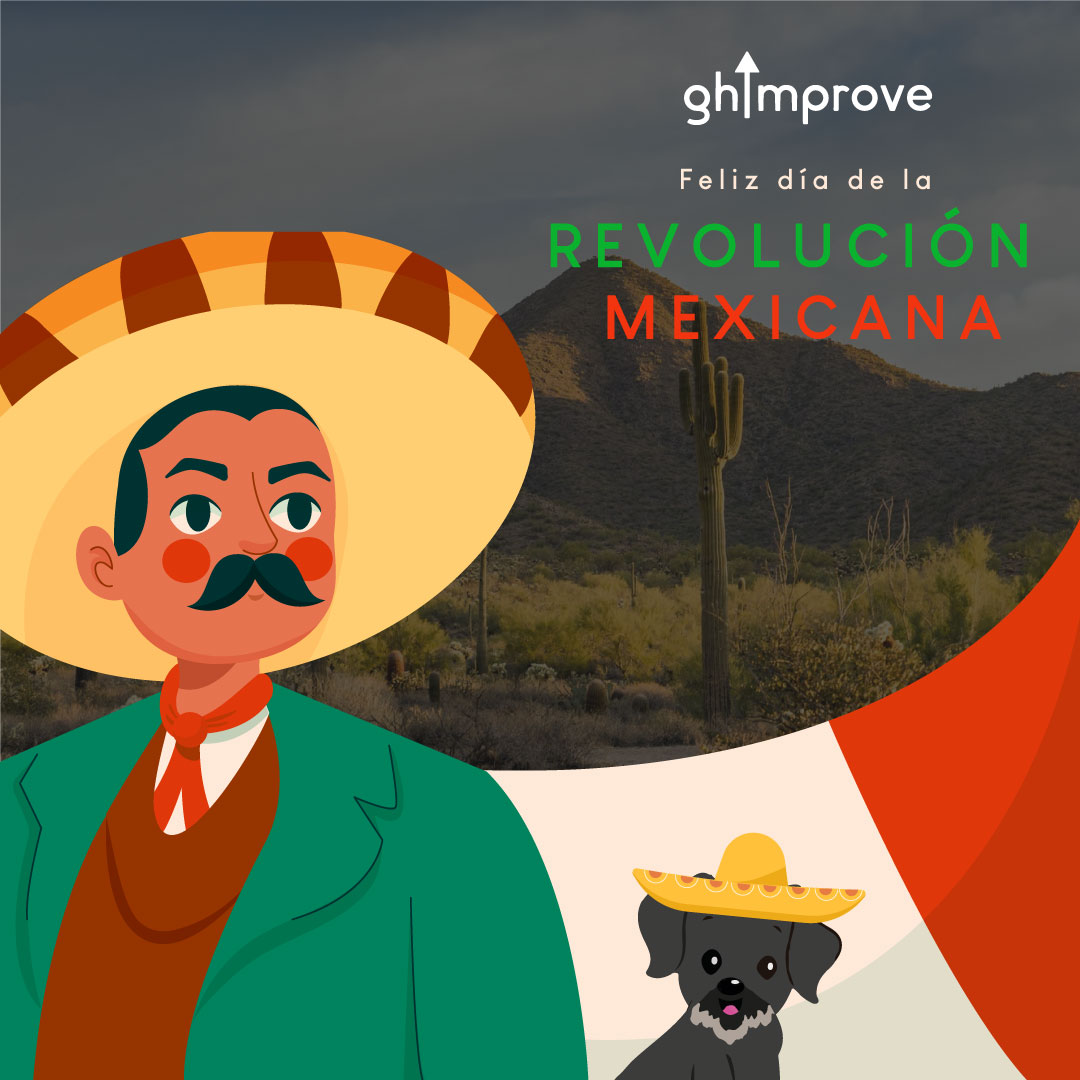 En el aniversario de la Revolución Mexicana, celebramos el coraje de aquellos que lucharon por la libertad, la igualdad y la justicia.✨💪

#VivaMéxico #RevoluciónMexicana #ghimprove
