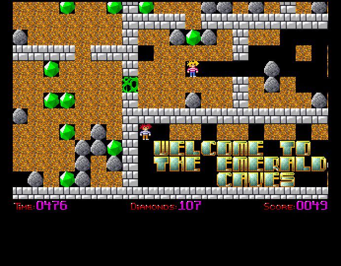Commodore_lives's tweet image. Emerald Caves - An adapted and expanded 1980&apos;s Amiga game by Peke - buff.ly/3uuw07c #commodore #indieretronews