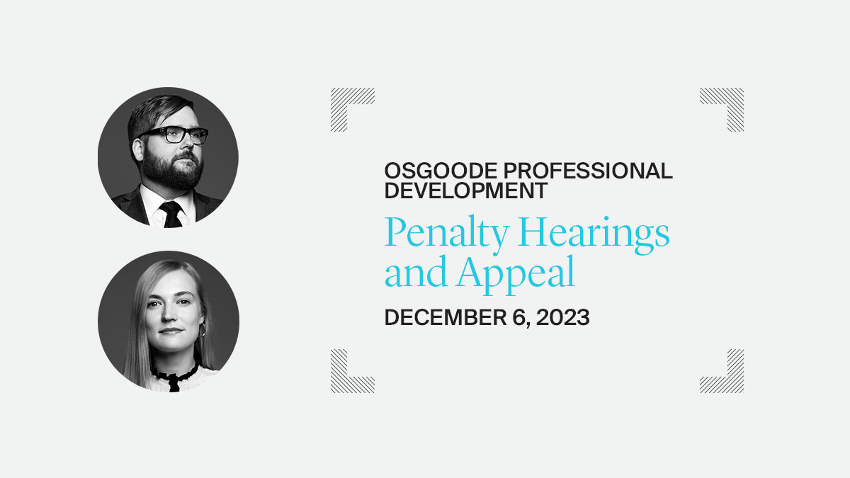 Lenczner Slaght (@lencznerslaght) on Twitter photo .<a href="/PaulErikVeel/">Paul-Erik Veel</a> and Lidiya <a href="/yermakova_/">Lidiya Yermakova 🇺🇦</a> will be sharing their expertise at <a href="/OsgoodePD/">OsgoodePD</a>'s certificate program on Professional Regulation and Discipline in the Ontario Health Care Sector. Don’t miss it! Register here: ow.ly/3Eyj50Q9qRE .<a href="/PaulErikVeel/">Paul-Erik Veel</a> and Lidiya <a href="/yermakova_/">Lidiya Yermakova 🇺🇦</a> will be sharing their expertise at <a href="/OsgoodePD/">OsgoodePD</a>'s certificate program on Professional Regulation and Discipline in the Ontario Health Care Sector. Don’t miss it! Register here: ow.ly/3Eyj50Q9qRE