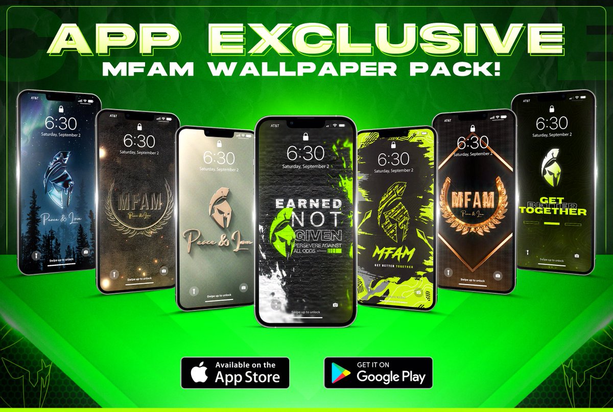 <a href="/NICKMERCS/">Nickmercs</a> Download our official MFAM App to gain access to an exclusive set of brand new mobile wallpapers 🖼

🔸iOS: apps.apple.com/us/app/mfam/id…
🔸Android: Available later today!