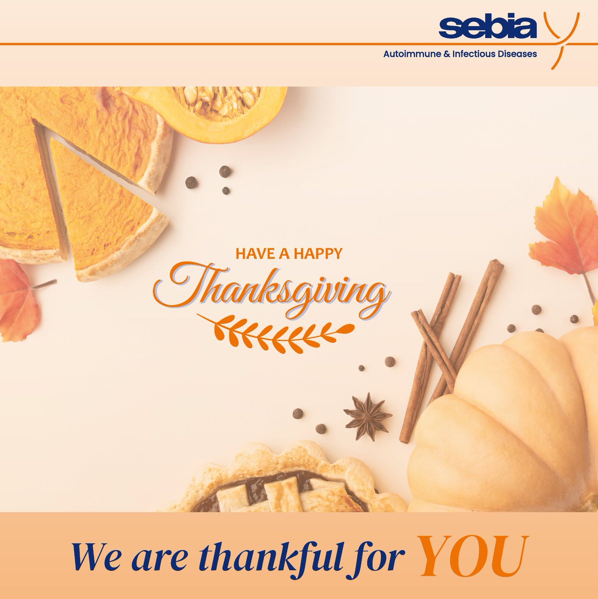 We are thankful for the support we receive from our customers, partners, employees, &amp; friends. Thank you for choosing us.

ZEUS Scientific will close at noon 11/22 and all day 11/23-11/24 for Thanksgiving. Our Technical Service Team is available from 7:45am-5:15pm EST those days.