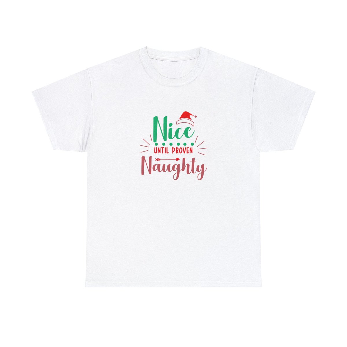 uneekshops's tweet photo. Elevate your holiday spirit with our hilarious "Nice Until Proven Naughty" Christmas t-shirt. This playful and witty shirt captures the essence of the season with a humorous twist.

Available in multiple colors 

Which include these plus other colors 

https://t.co/7AbE1UE12x https://t.co/ZVURAWj08t