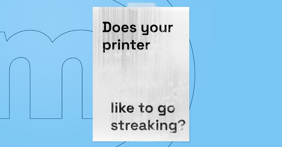 MarcoTechnology's tweet photo. The next time your printer pulls a stunt, read this blog about 10 common printer problems and how to fix them: https://t.co/x1BbuBXi9j
#PaperJams #PrinterProblems #PrintFails https://t.co/UHUpc28CwV