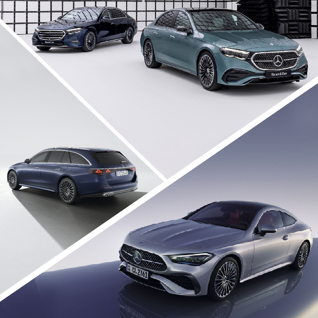 Te invitamos a nuestras jornadas de presentación de los nuevos CLE Coupé y Clase E Berlina y Estate del 22 al 24 de noviembre.
Ven a Star Madrid y descubre su innovadora tecnología, su alto rendimiento y todas las prestaciones que ofrecen.
Regístrate. 
mtr.cool/lcdkxipviw