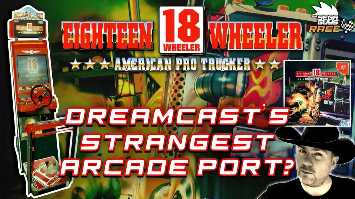 This week on The @SEGAGuys, James @TheSEGAHolic looks back on AM2s NOAMI juggernaut Eighteen Wheeler. The Dreamcasts Strangest Port? youtu.be/RJwvItP4qo4?si…
