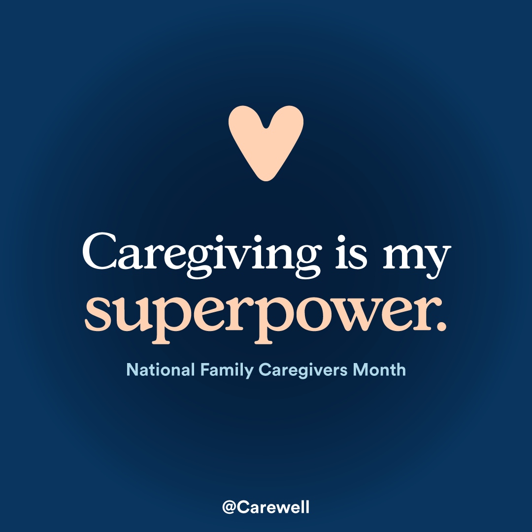 We see you. We hear you. We support you. Repost if you’re proud to be a caregiver.