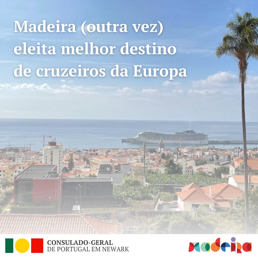 A Madeira recebeu pelo segundo ano consecutivo o prémio de Melhor Destino Europeu de Cruzeiros, na terceira edição dos World Cruise Awards. <a href="/visitmadeira/">visitmadeira</a>
