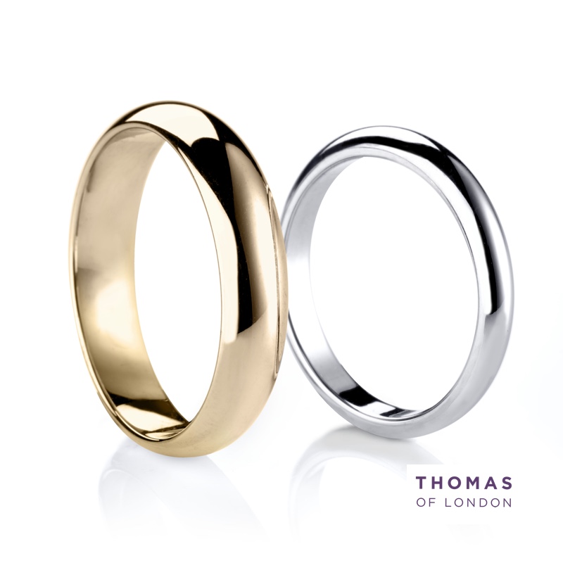Start your next chapter with a D shape wedding ring from our classic collection. Available in widths from 2 - 6mm in platinum, 18ct yellow gold, white gold and rose gold.

thomasoflondon.com/wedding-rings/…

#weddingrings #weddingbands #thomasoflondon #jewellery