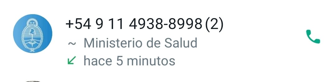 cli_gonzalez's tweet photo. @msalnacion @MinSeguridadAR están estafando con su nombre e imagen, llamaron con datos de la persona y hackearon el WhatsApp y empezaron a pedir dinero https://t.co/oYgNcV1Qta