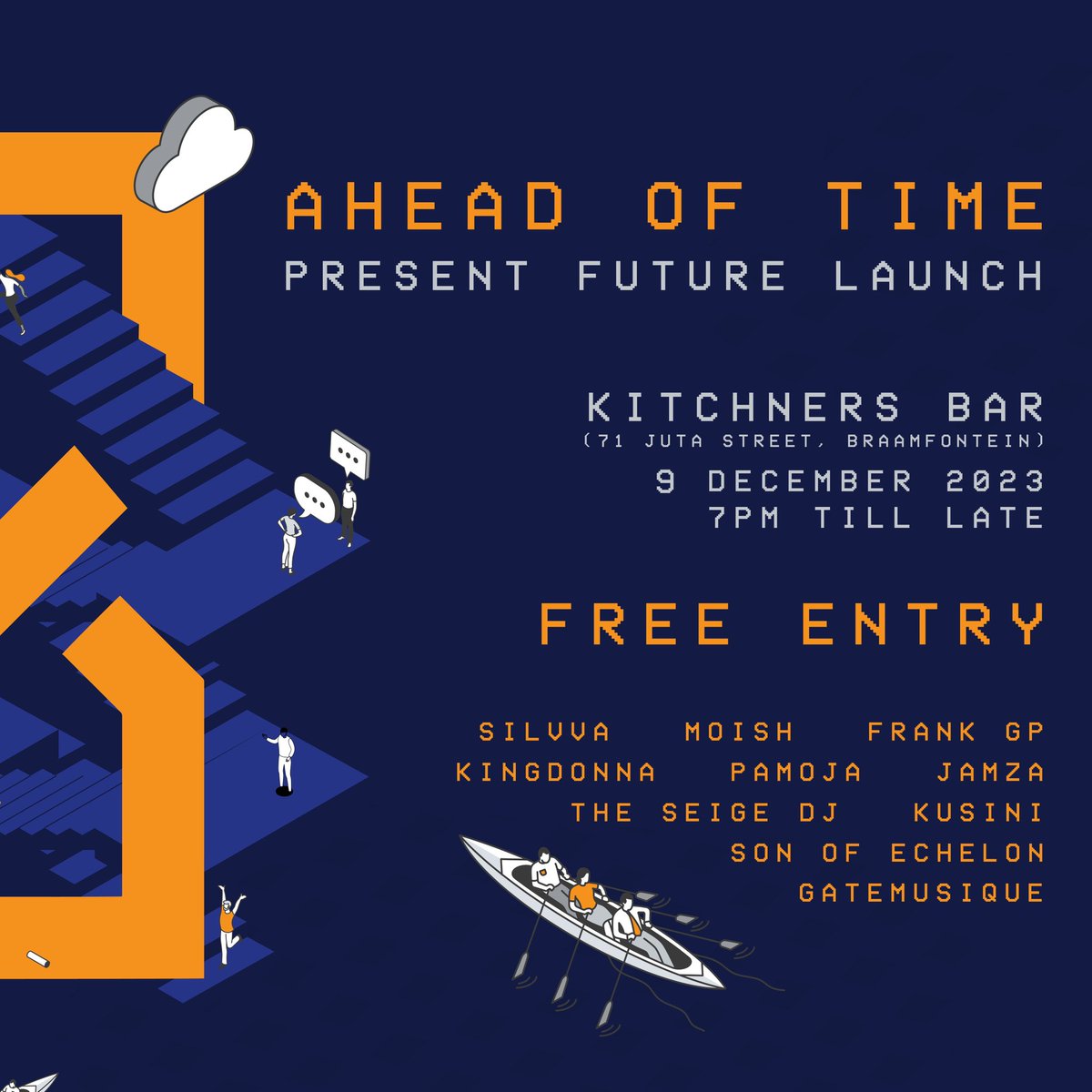 We are excited to announce that we dropping a compilation on the 1st of December, we are even more excited that we are hosting a compilation launch Kitcheners Carvery Bar Braamfontein on the 9th of December, we looking forward to meeting and dancing with every single one of you.