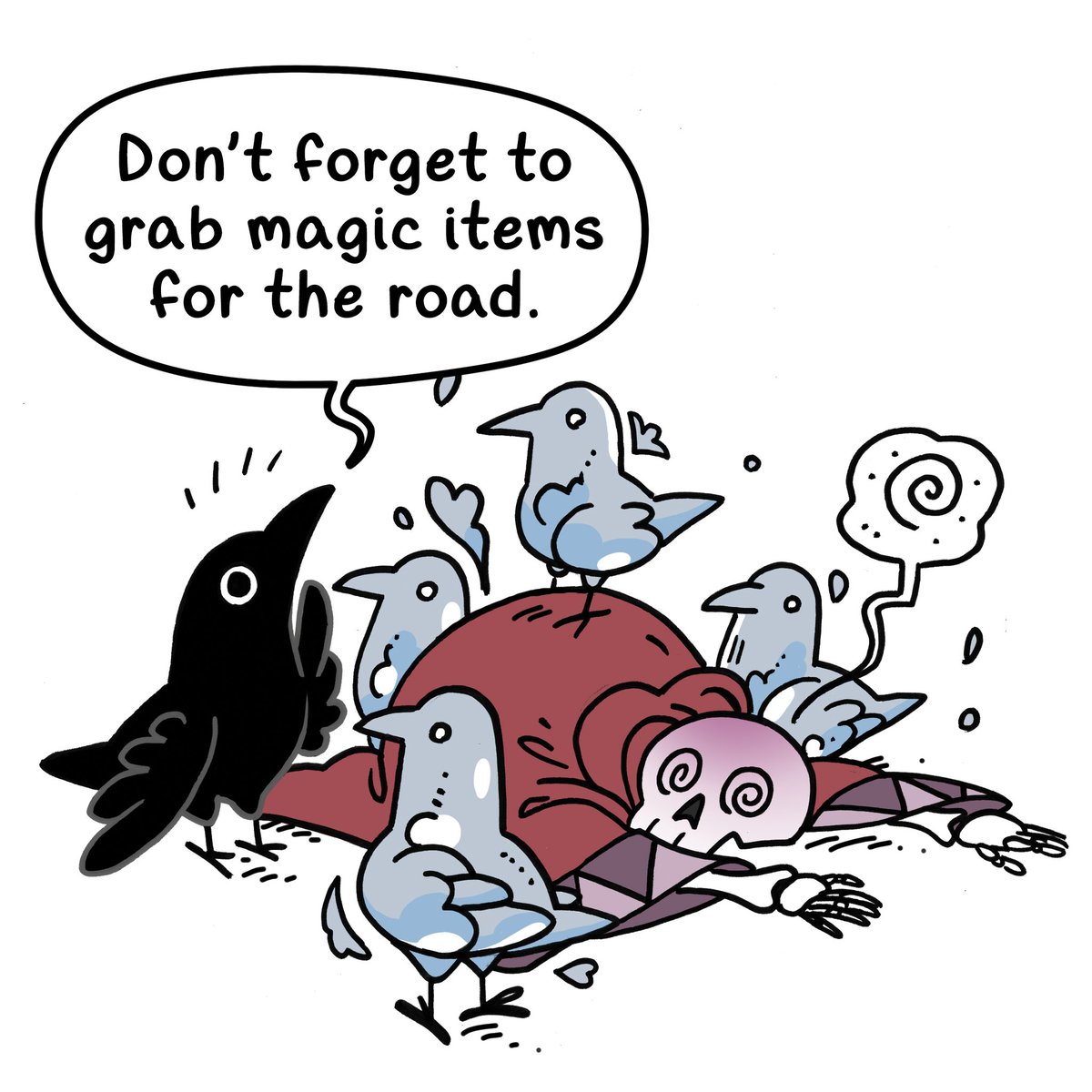 Secondlina's tweet photo. Mirror, Mirror Part 2 - [3/3]

#webcomics #webcomic #crowtime  #hiveworks https://t.co/pYq0cGMoKY