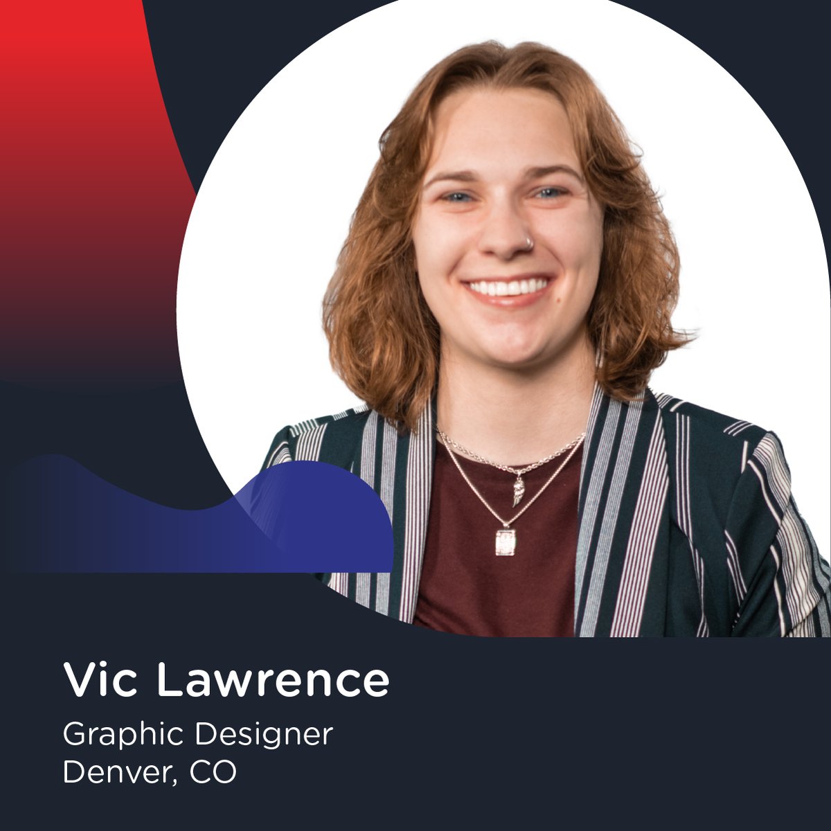 BalancedComp's tweet image. 💪 Our Creative team has just gotten stronger! We're thrilled to welcome our new graphic designer, Vic Lawrence. Joining us from Denver, Vic's excited to start visually translating new brand concepts + purpose-driven designs here at BalancedComp! #NewHire #Welcome #GraphicDesign