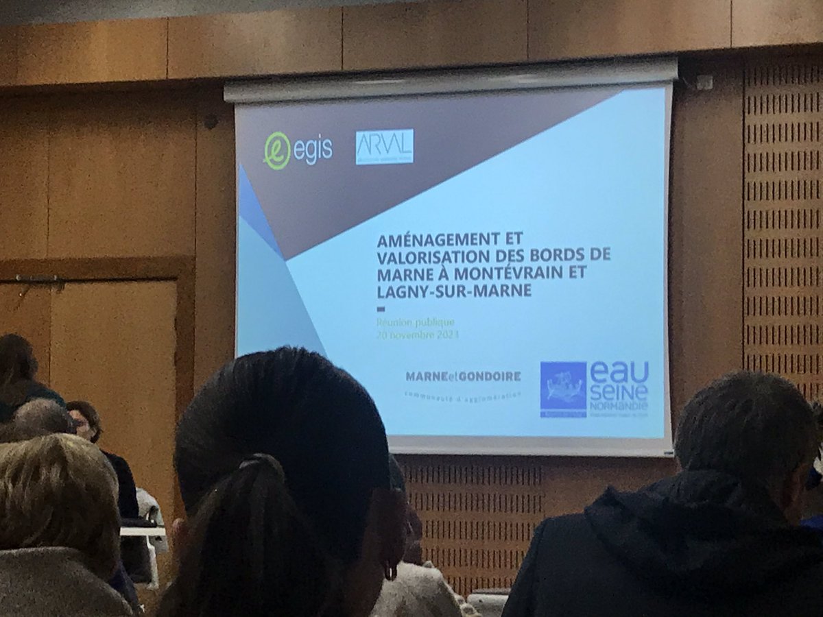 Réunion publique sur l’aménagement des berges de Marne, Lagny-sur-Marne  et Ville de Montevrain.

#reunionpublique
#marneetgondoire
#lagnysurmarne
#montevrain
#lescitoyensdemarneetgondoire